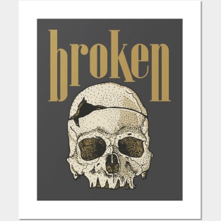 Broken Skull Posters and Art